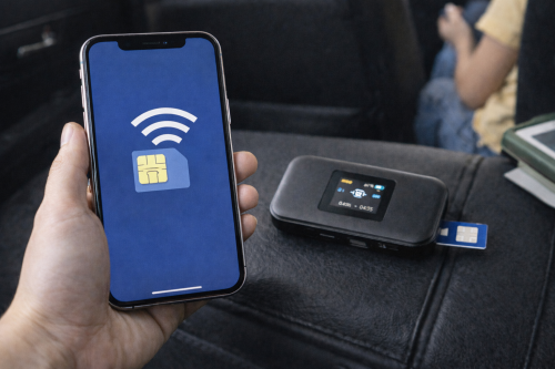 Low cost SIM and mobile router image